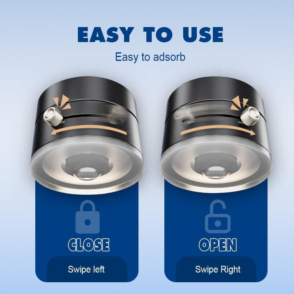 Magnetic Suction Phone Holder – Hands-Free 360° Mount for All Devices